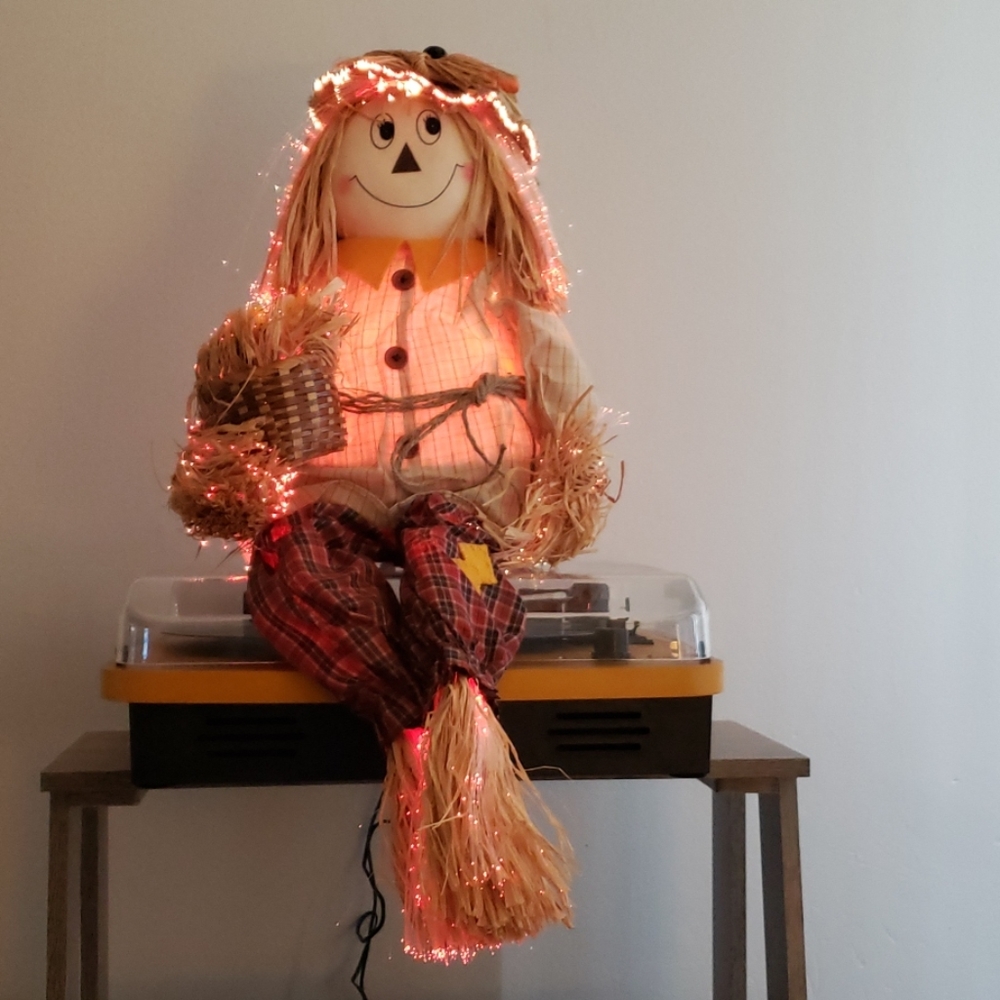 Frankie Fiber Optic Scarecrow